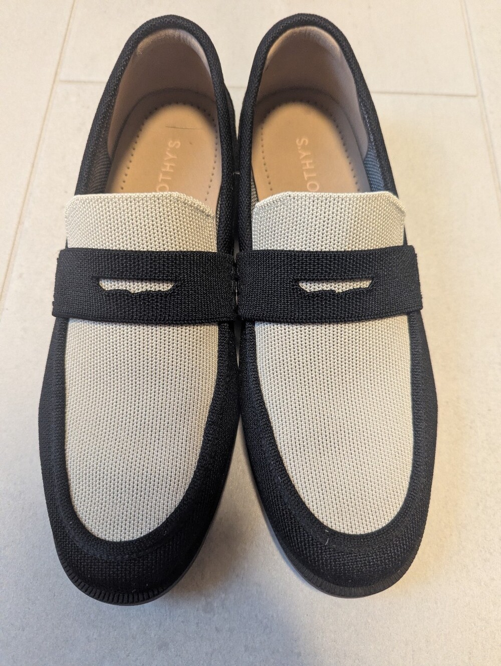 Rothy's Tuxedo Penny Loafers sz 10.5 EUC - Picture 1 of 5